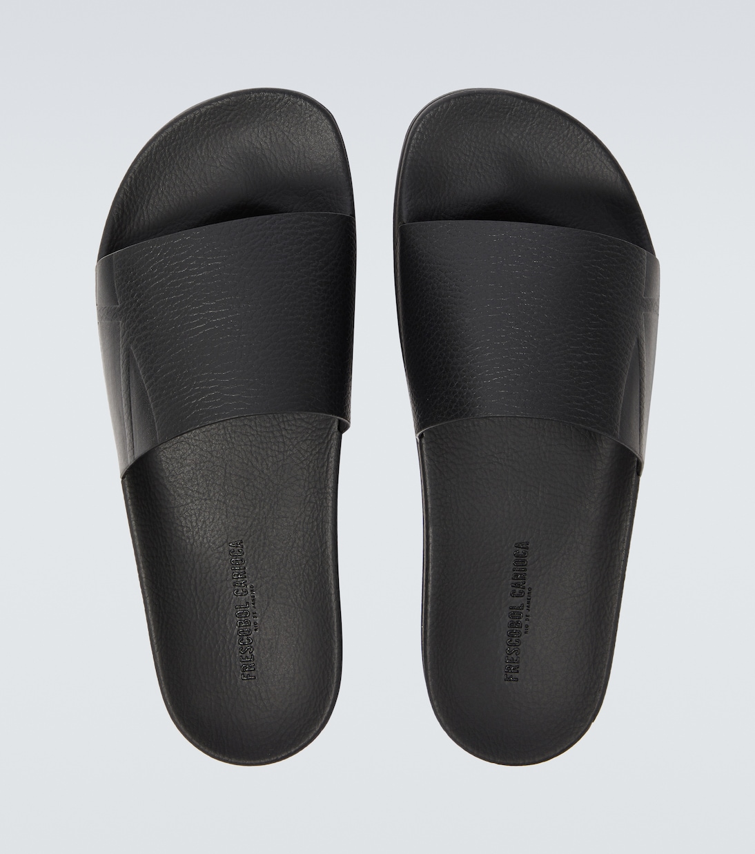 Humberto leather slides | Frescobol Carioca