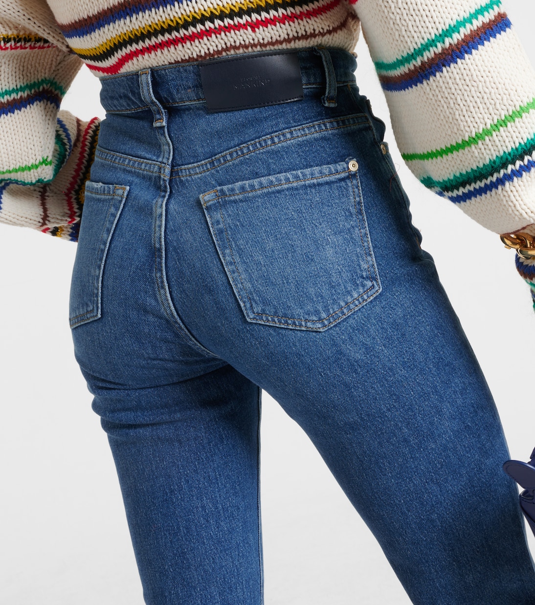 Jeans cropped Logan a vita alta | 7 For All Mankind