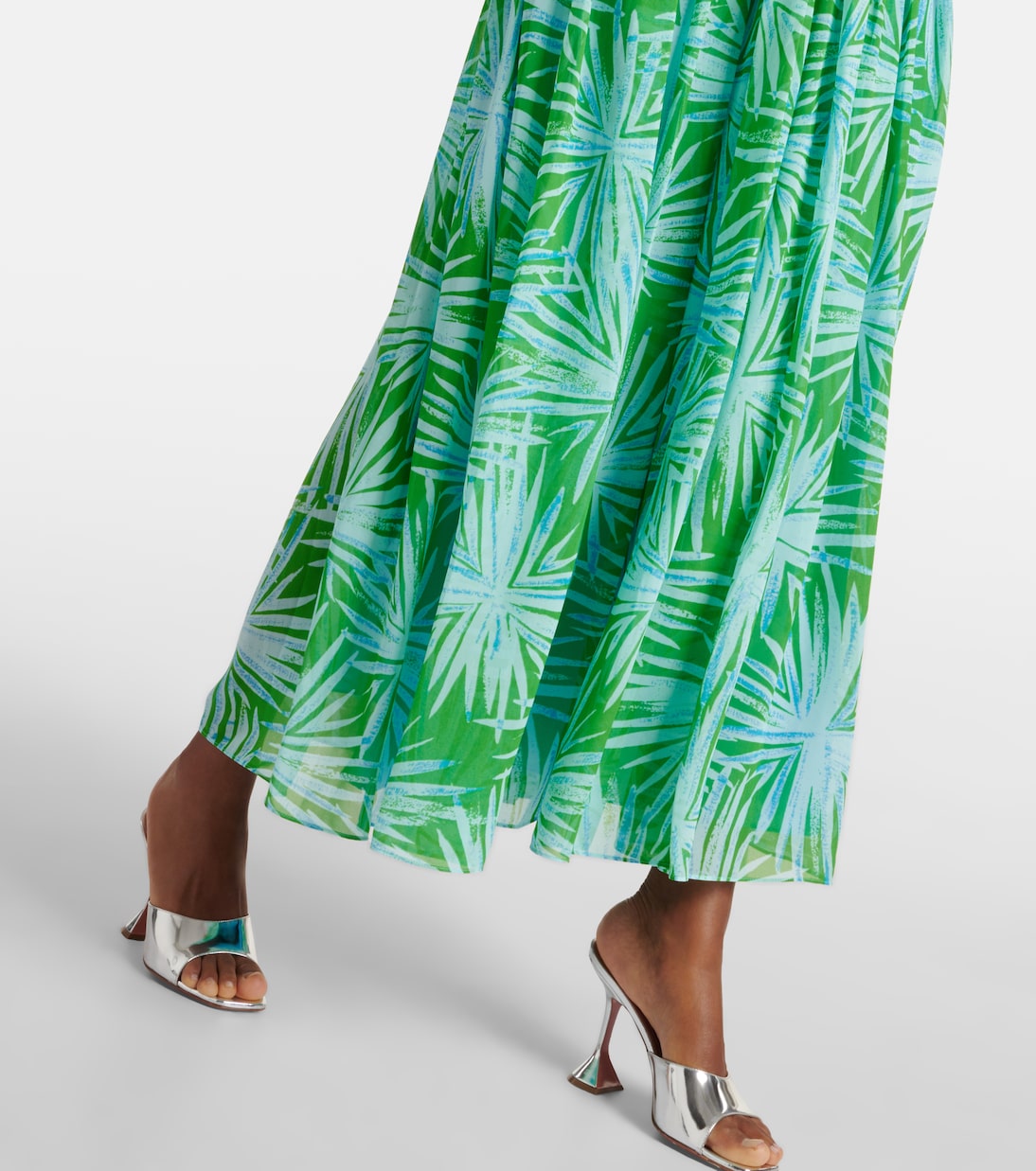 Menon printed draped maxi dress | Diane von Furstenberg