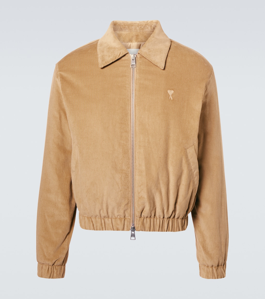 Ami De C ur cotton corduroy blouson in beige Ami Paris Mytheresa