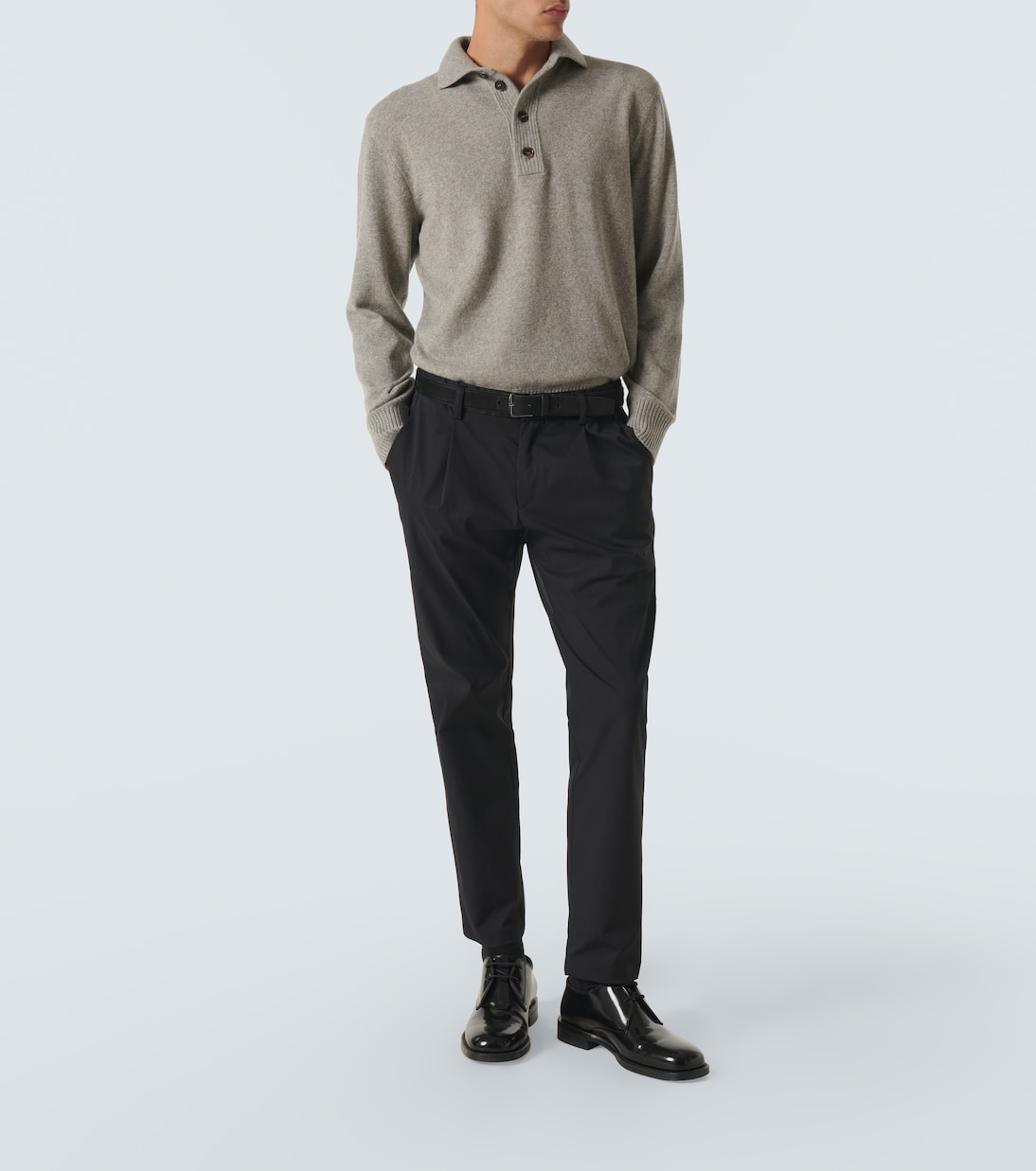 Pantalones slim de sarga | Herno