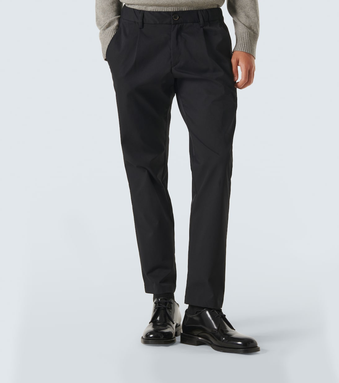 Pantalones slim de sarga | Herno