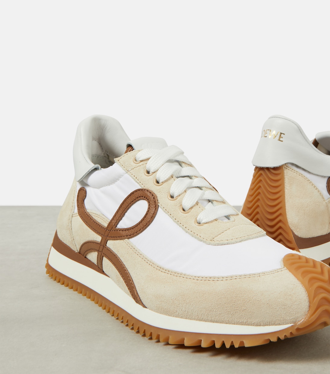 Flow Runner suede sneakers | Loewe