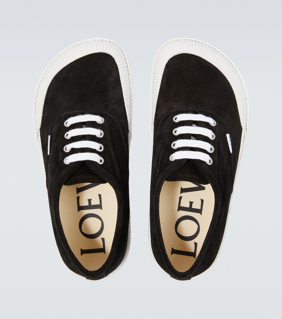Terra Vulca suede sneakers in black - Loewe | Mytheresa