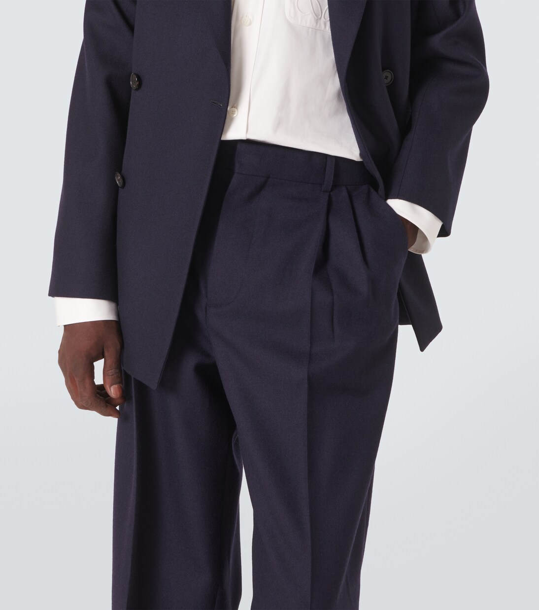 Wool straight pants | Loewe