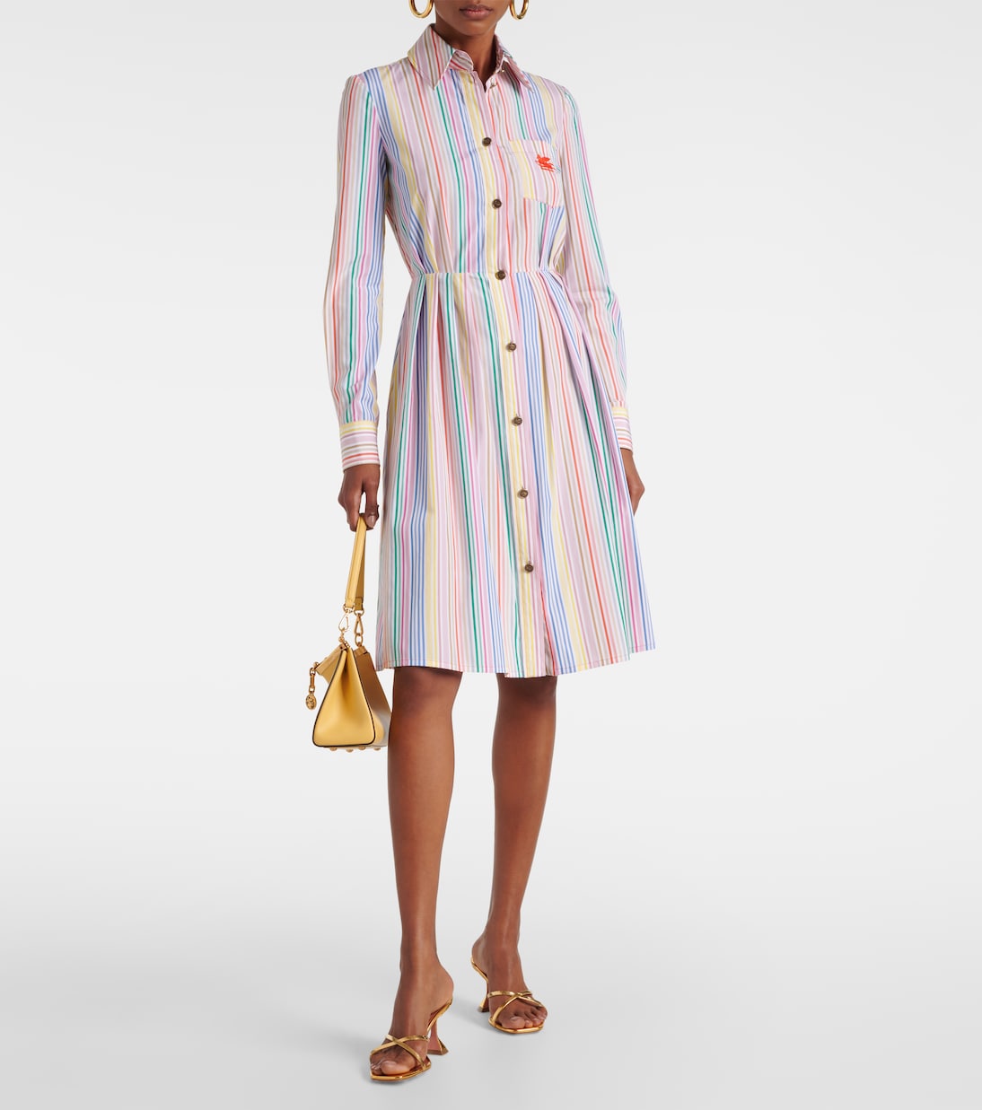 Hemdblusenkleid aus Baumwolle | Etro