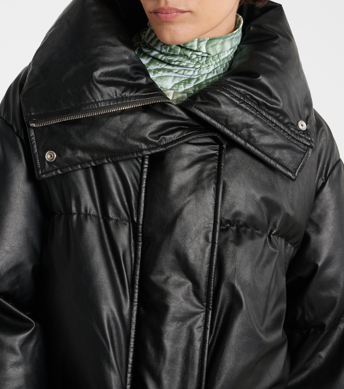 Cappotto imbottito in similpelle | MM6 Maison Margiela