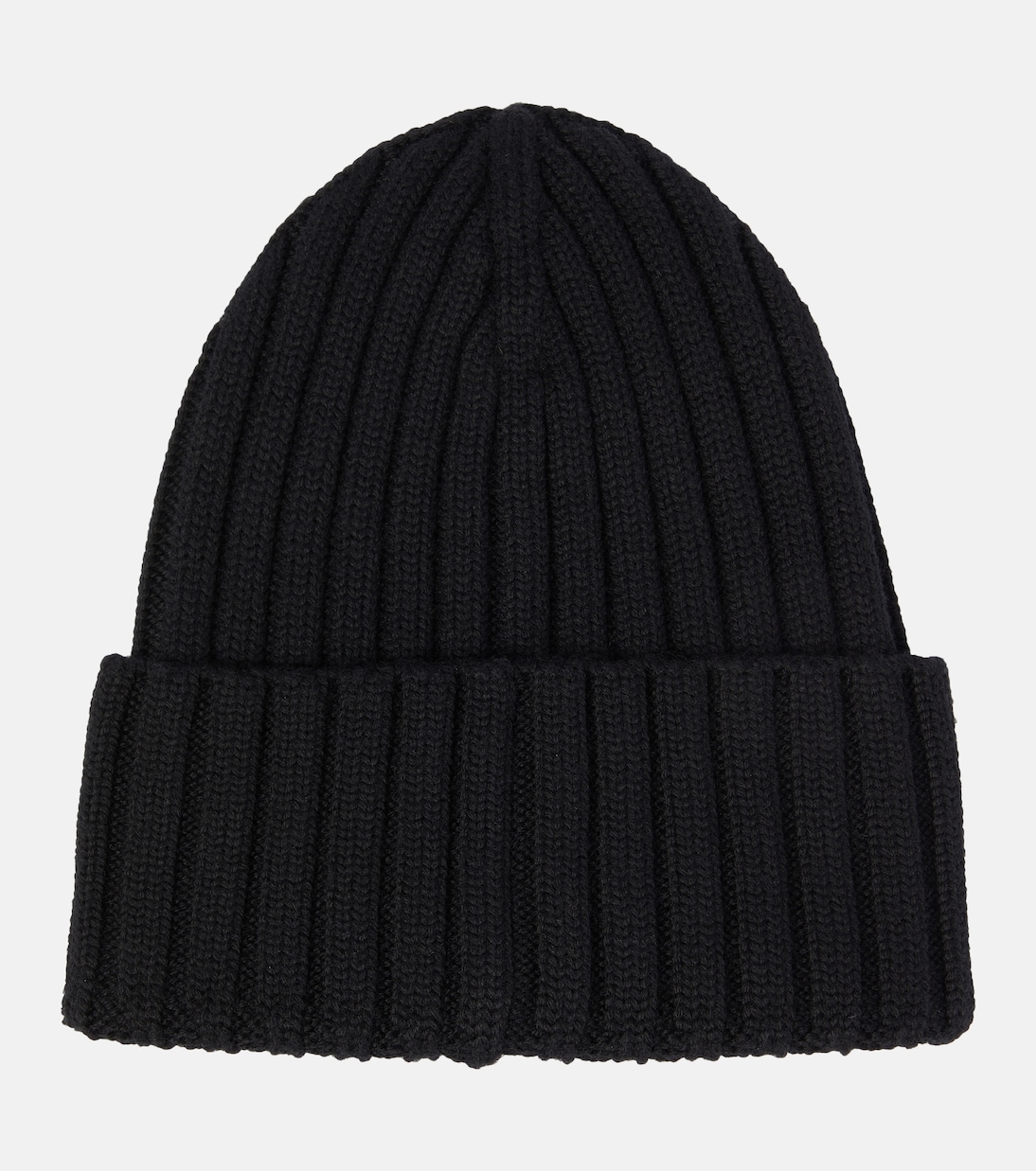 Cappello in pura lana vergine con logo MONCLER, stile giovane e moderno