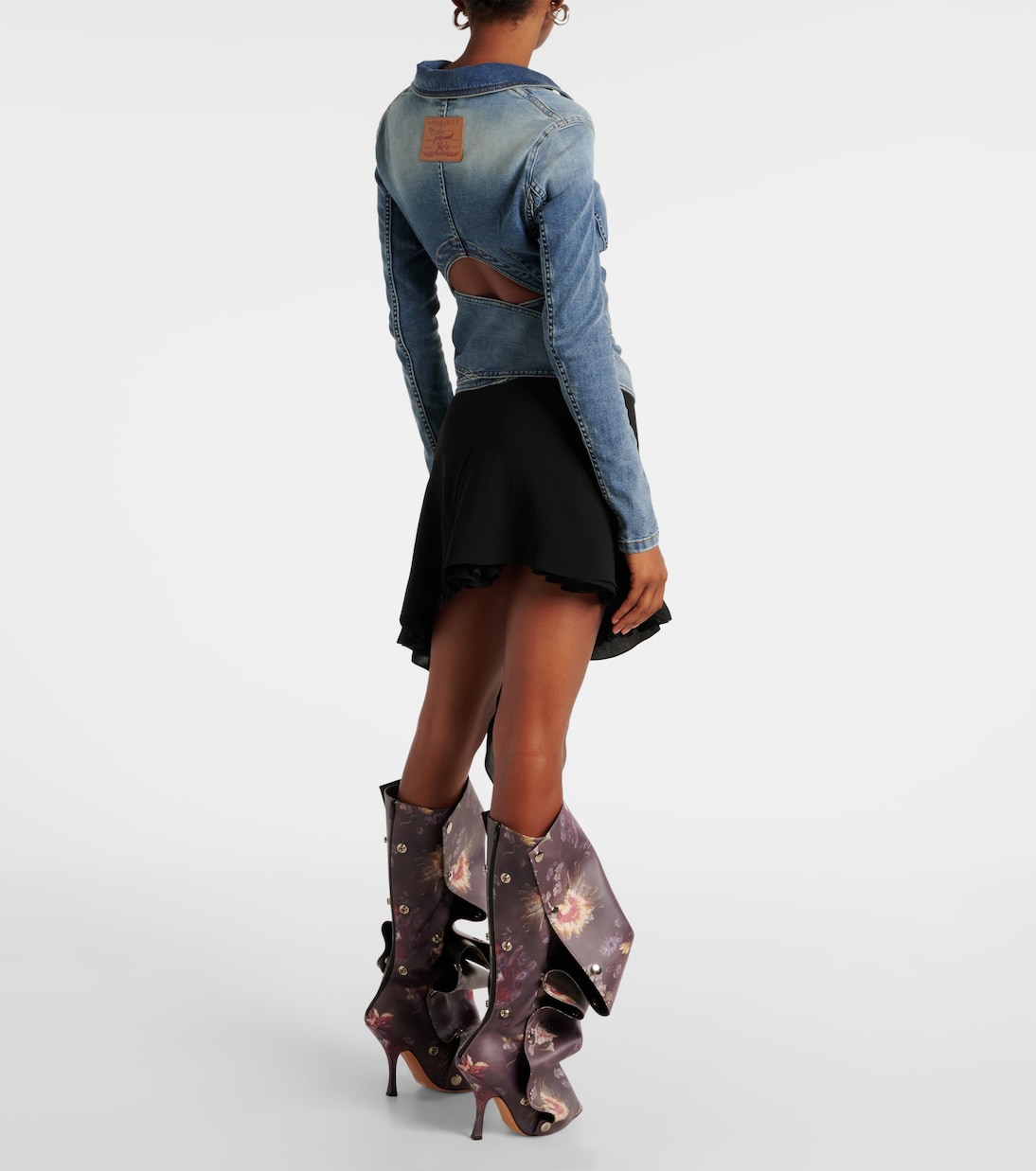 Chaqueta envolvente de denim | Y/Project