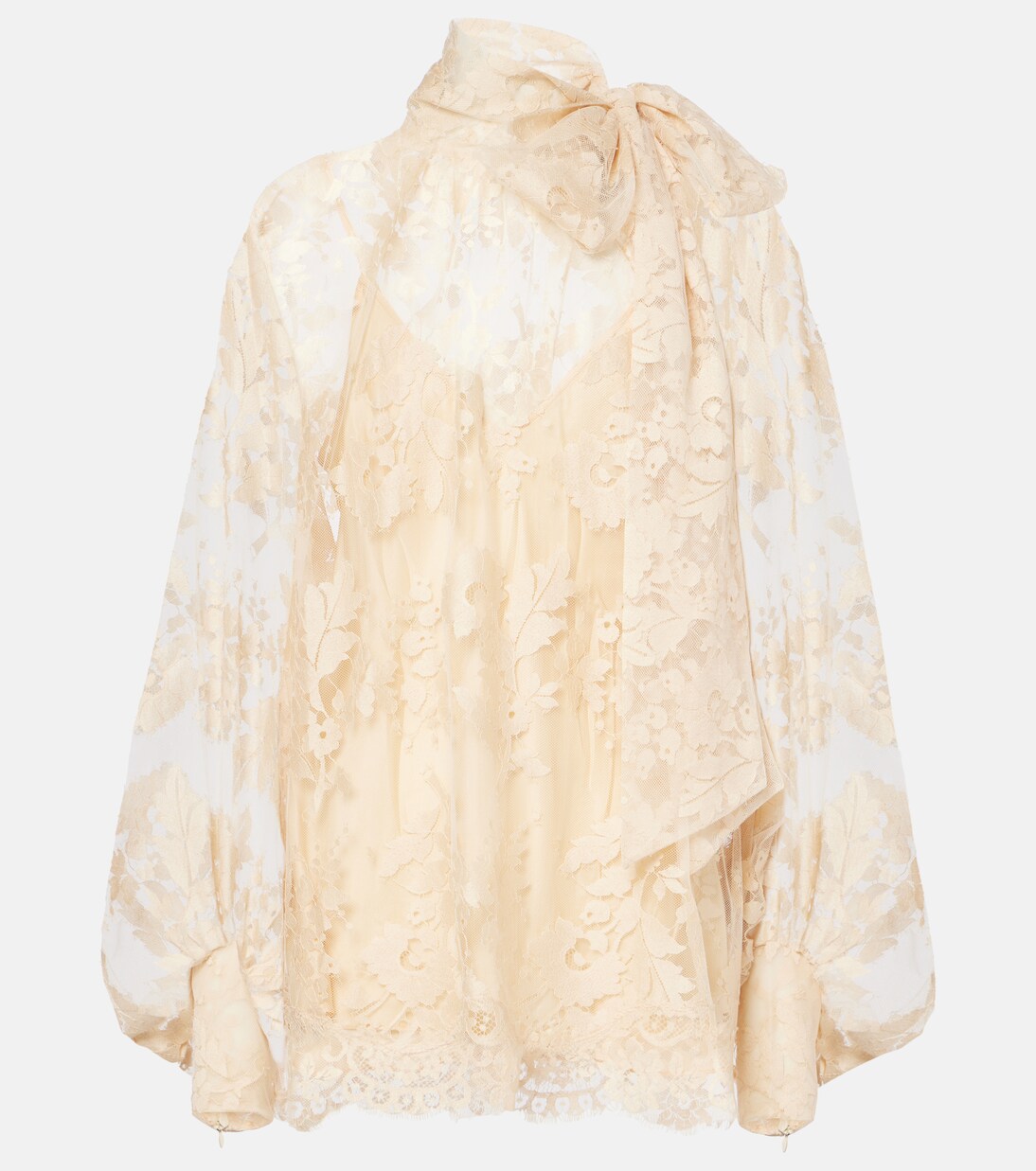 BiBi Swiss Dot Lace Detail Short Sleeve Blouse Top