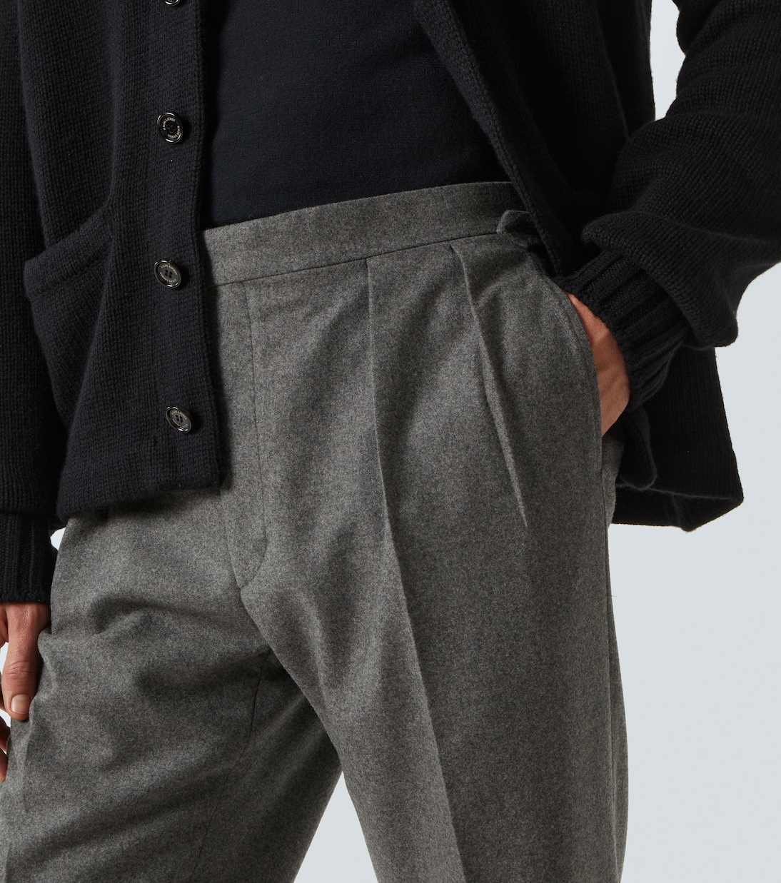 Wool Flannel Trouser
