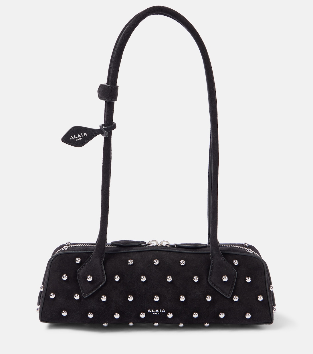 Borsa a spalla Le Teckel Small in suede | Alaïa