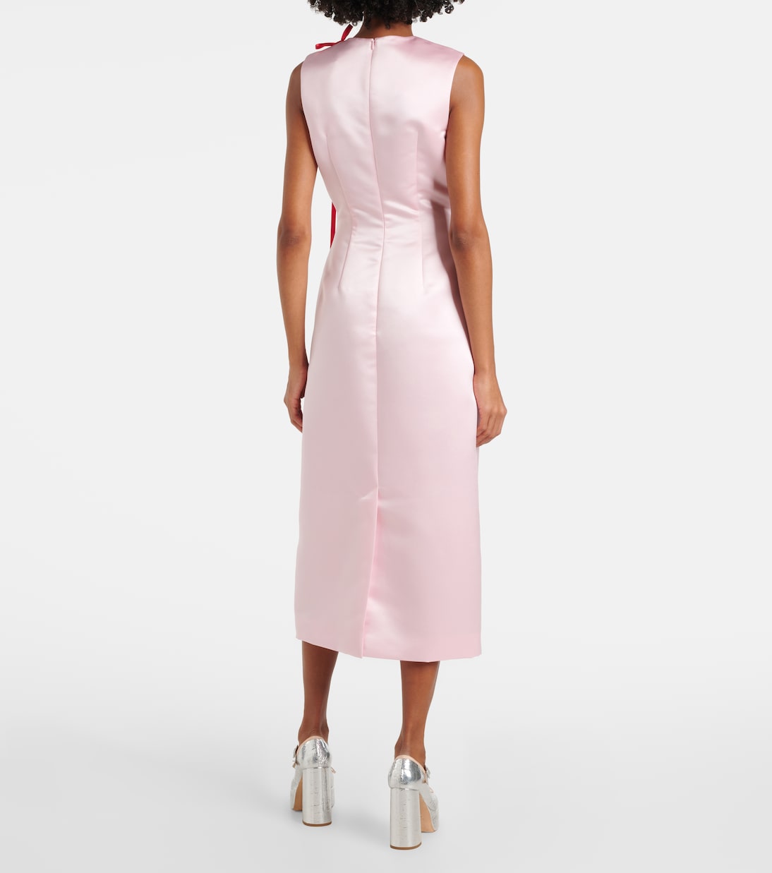 Abito midi in raso | Simone Rocha
