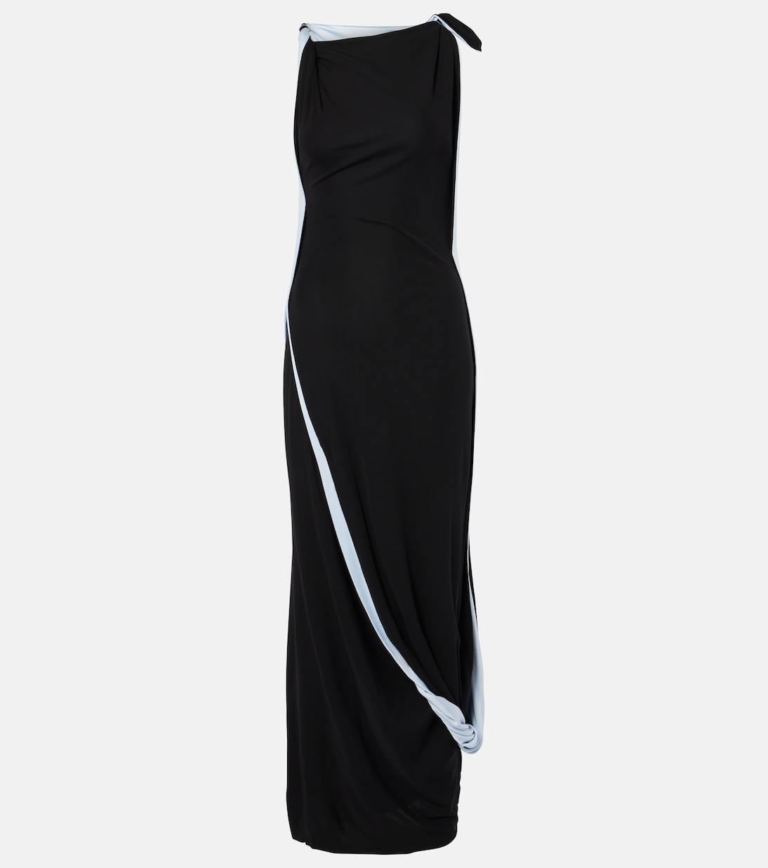 Robe midi asymétrique | Victoria Beckham