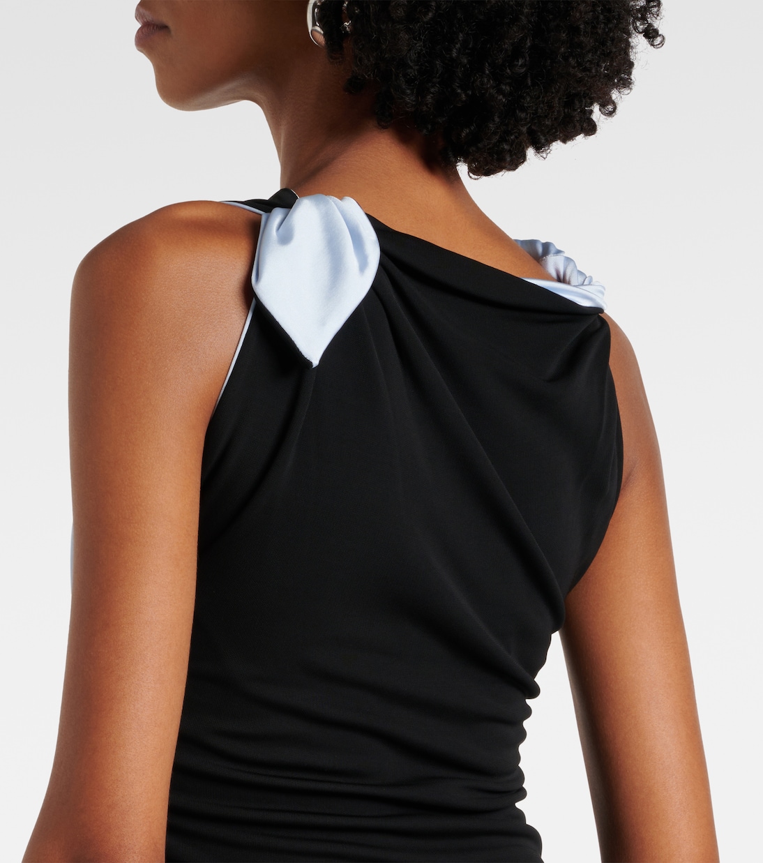 Robe midi asymétrique | Victoria Beckham