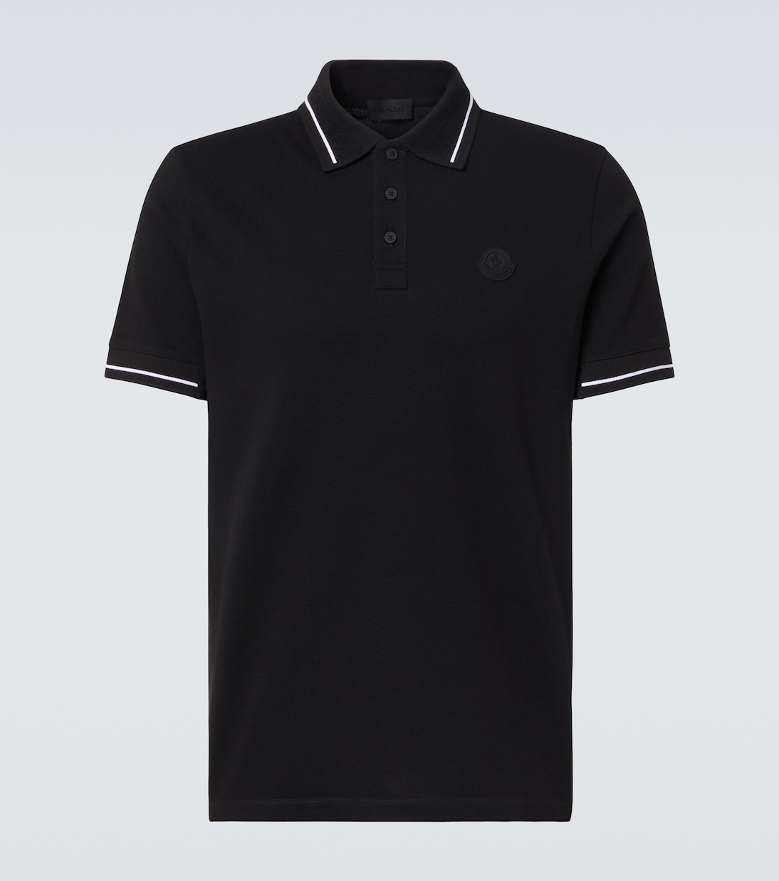 Polo en coton à logo | Moncler
