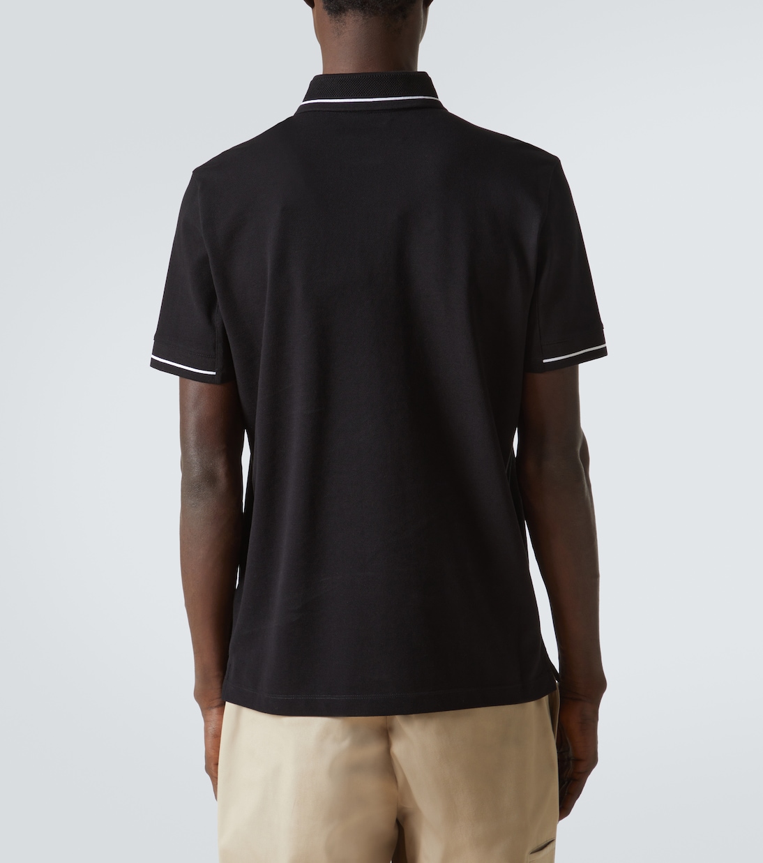 Polo en coton à logo | Moncler