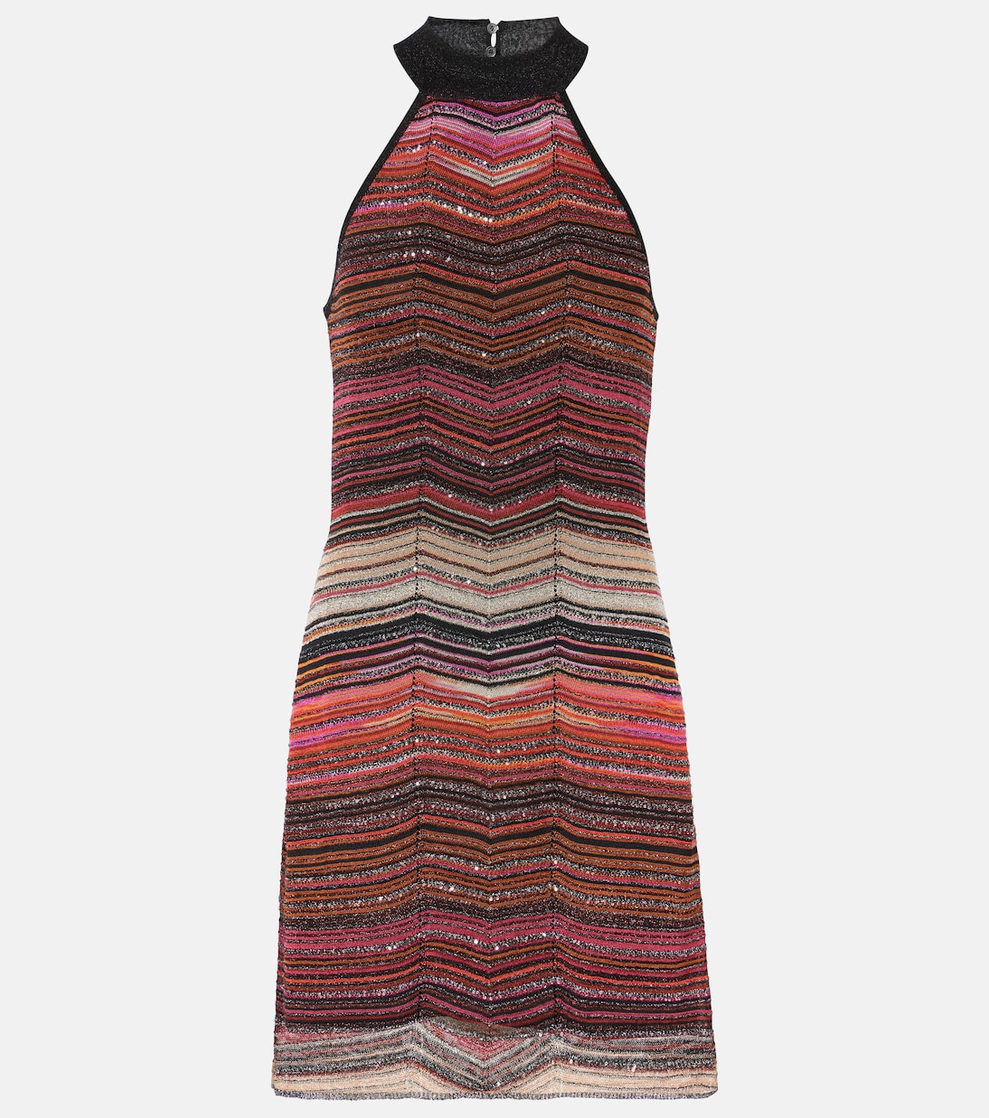 Minikleid aus Strick mit Pailletten | Missoni