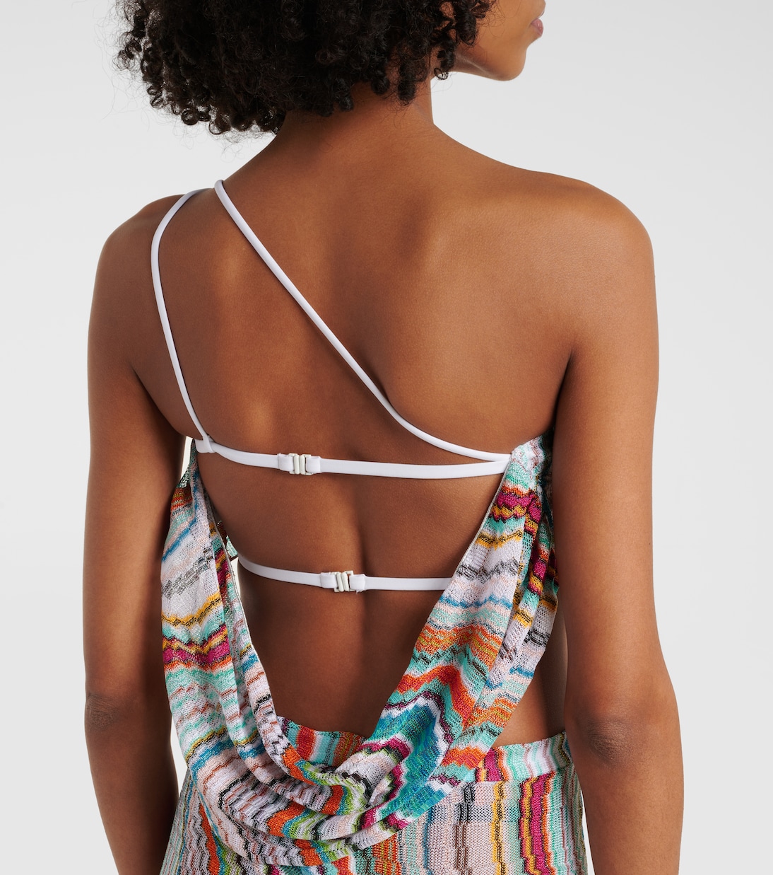 Top cropped in lamé a zig-zag | Missoni