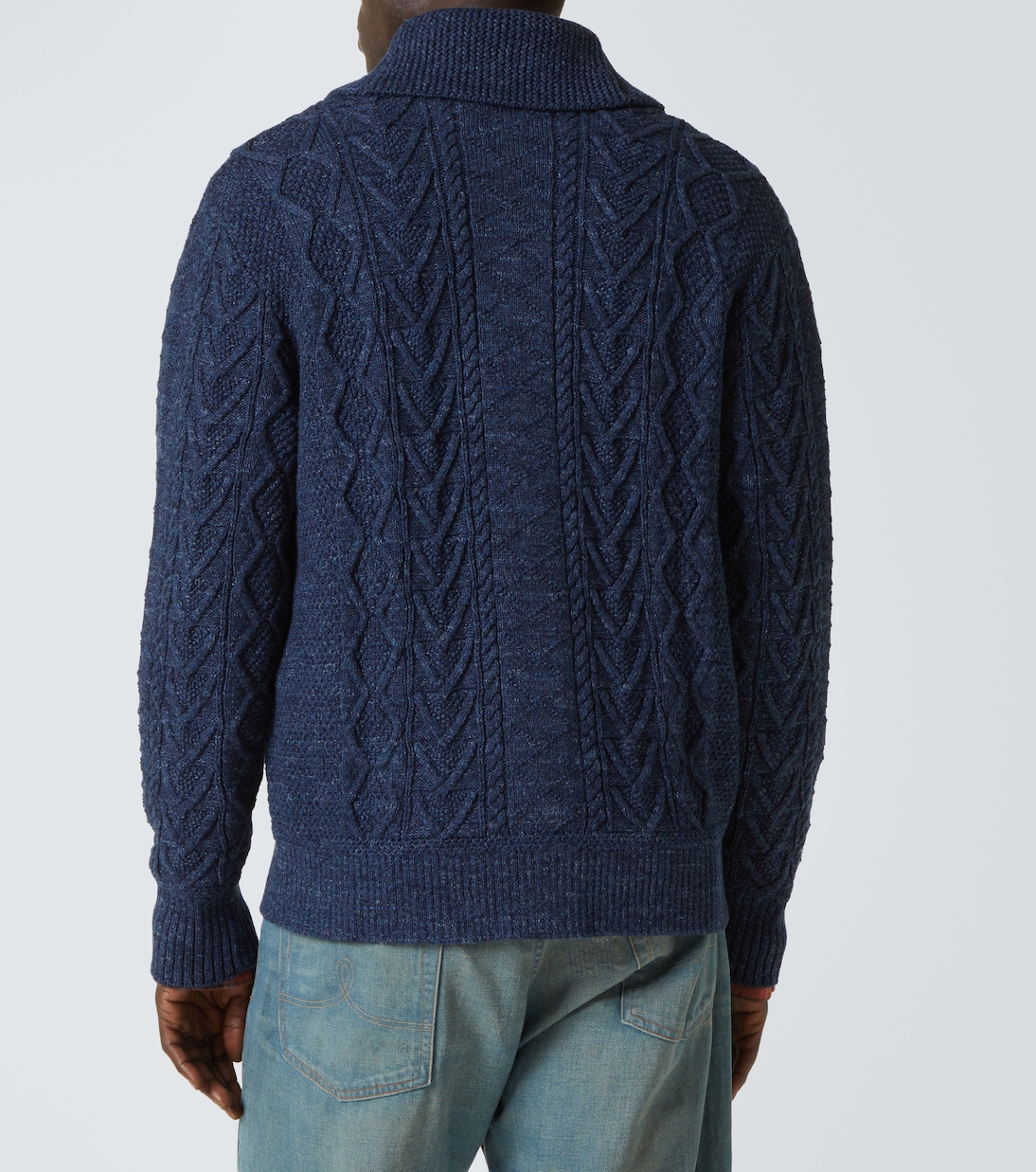 Cardigan in cotone a trecce | RRL