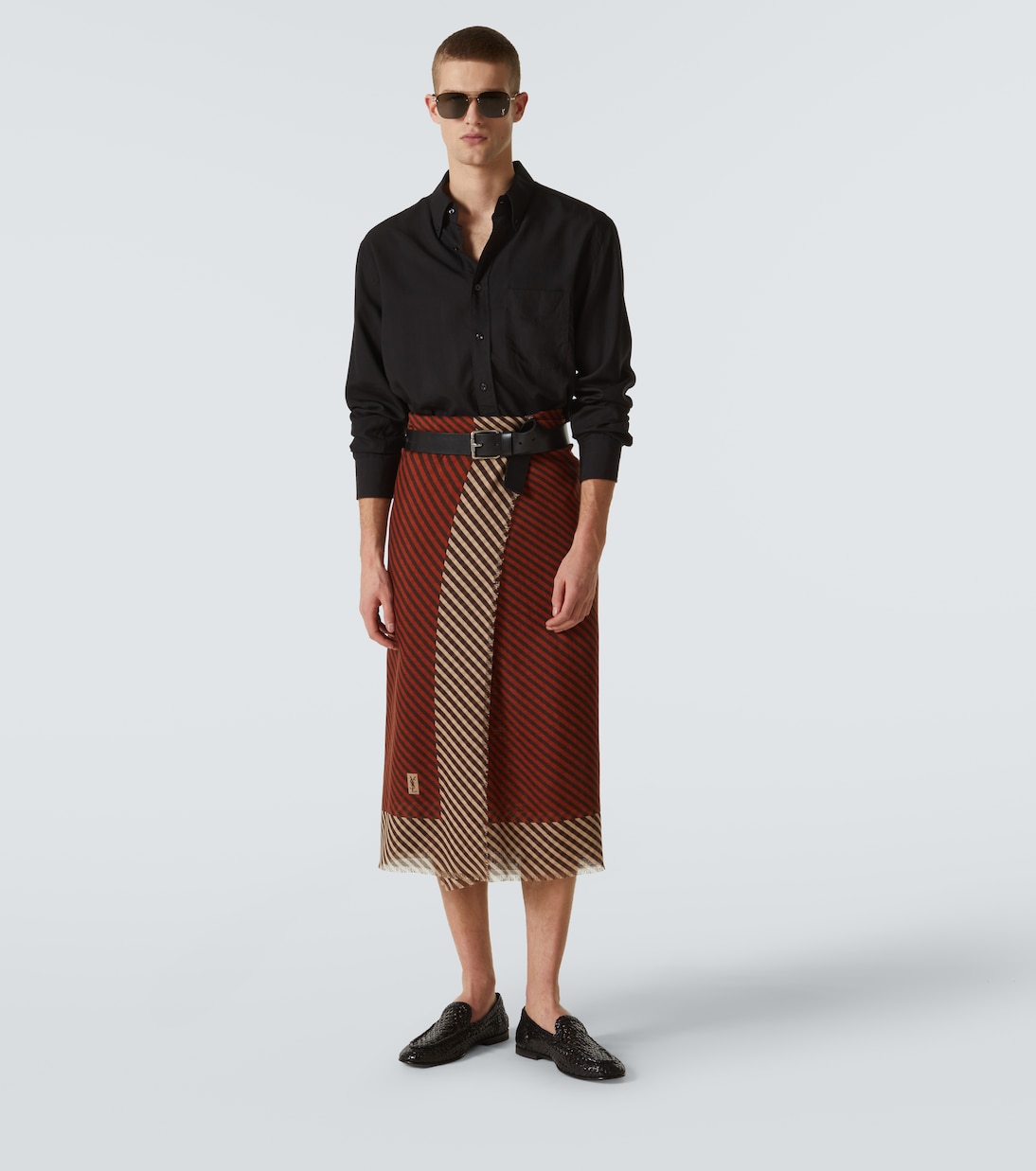 Sciarpa Cassandre in cashmere e seta | Saint Laurent