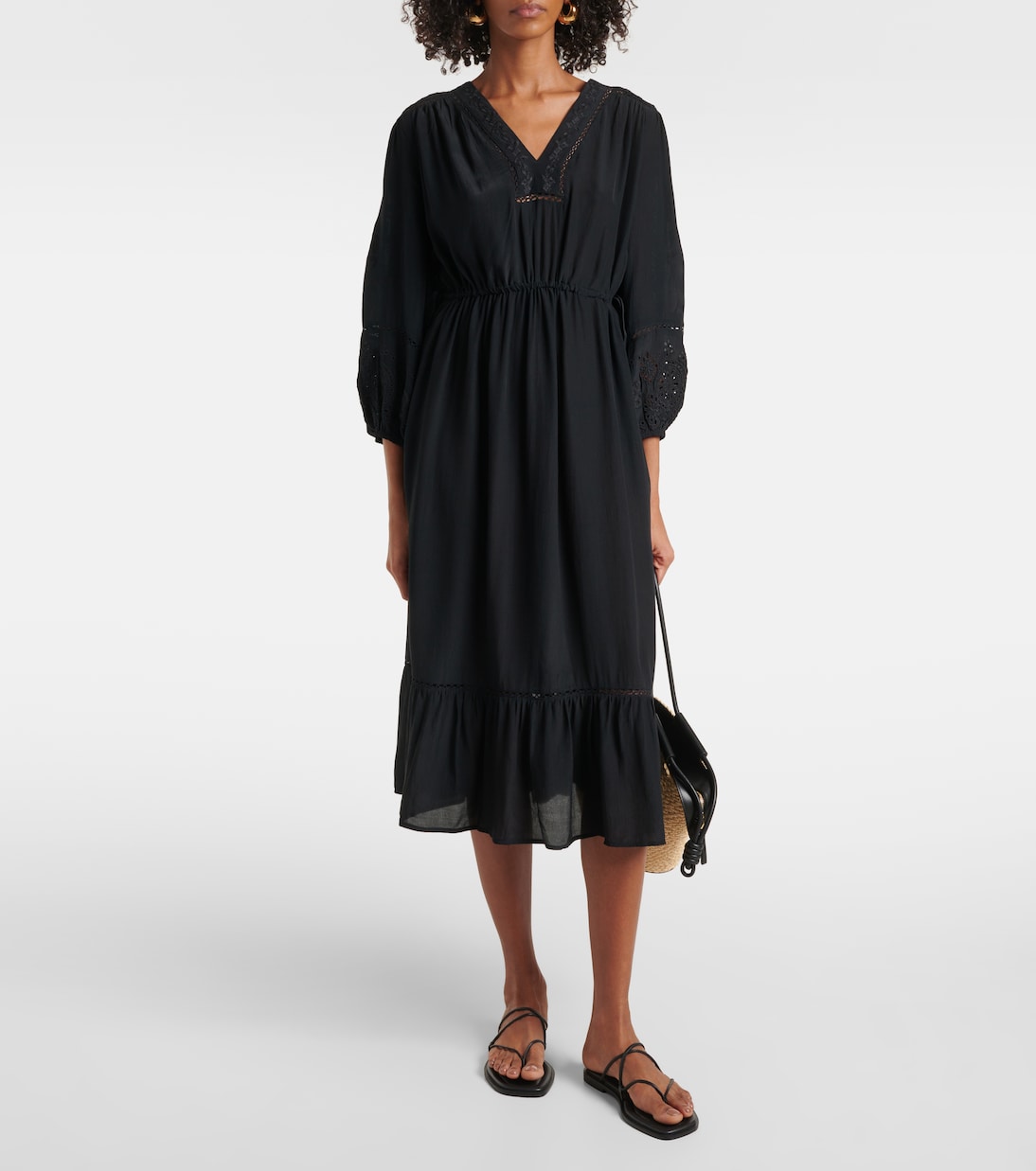 Robe midi Arina | Velvet