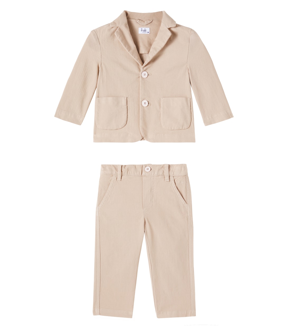 Bébé – Ensemble top et pantalon en coton mélangé | Il Gufo