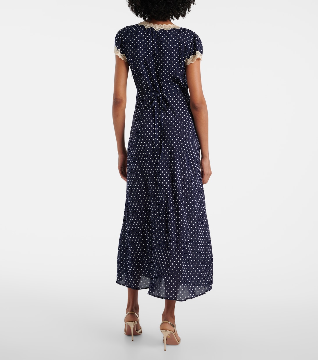 Maxikleid Clarice mit Spitze | Rixo