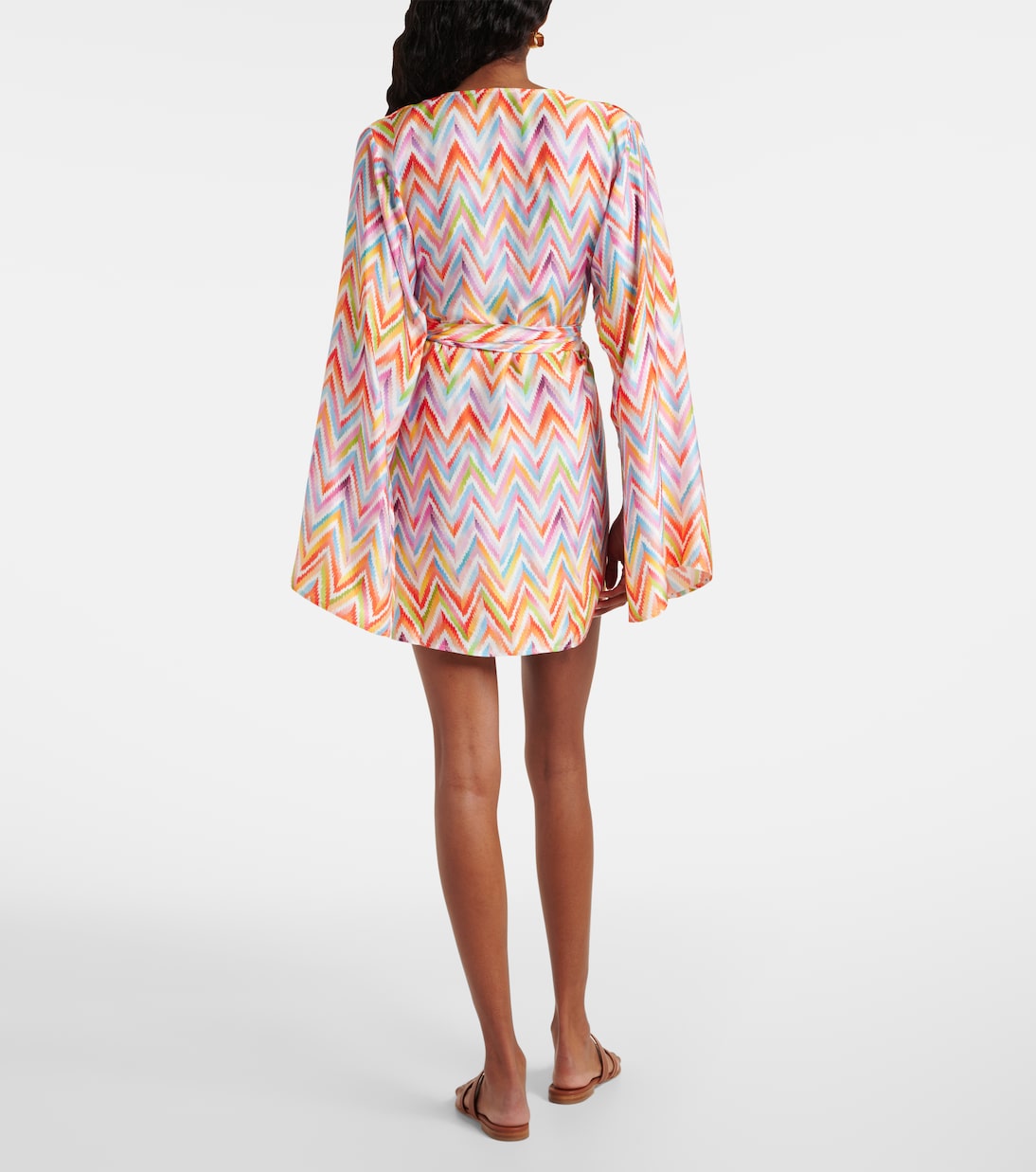 Zigzag belted minidress | Missoni