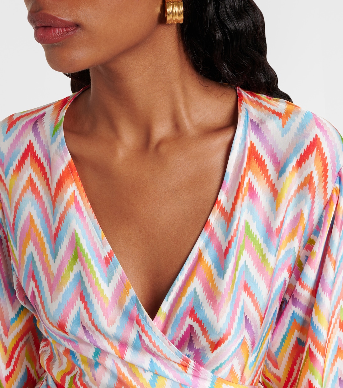 Zigzag belted minidress | Missoni