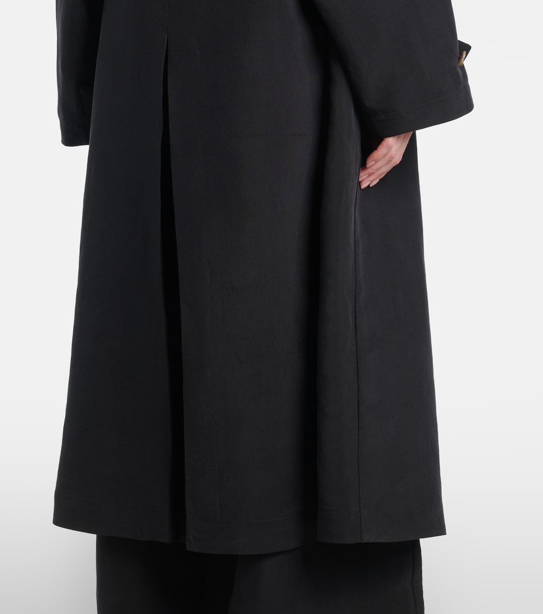 Ryo silk wrap coat | The Row