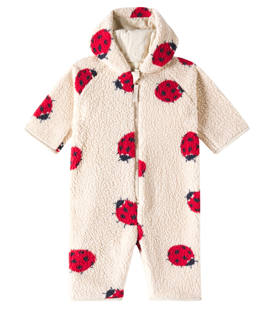 Baby Jody printed hooded teddy onesie | Konges Sløjd