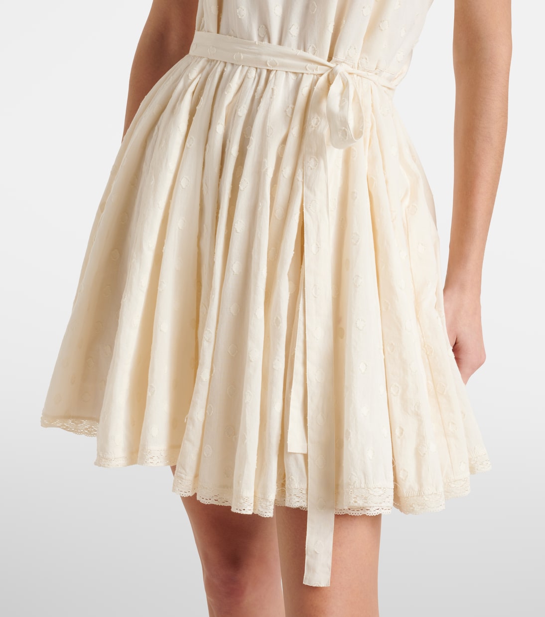 Abito corto Beatriz in dobby di cotone | Ulla Johnson