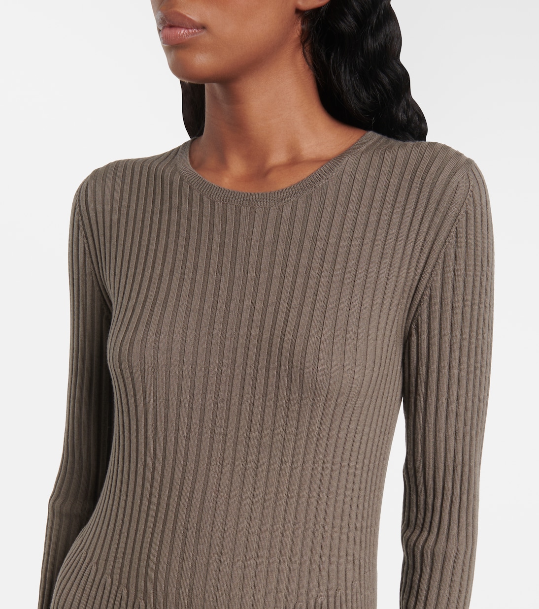 Robe midi en laine | Joseph