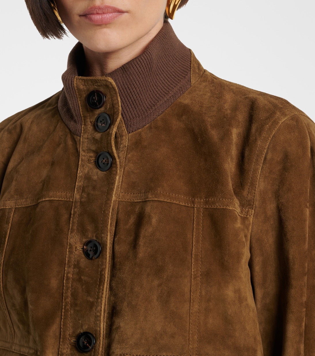 Bomberjacke aus Veloursleder | Tom Ford