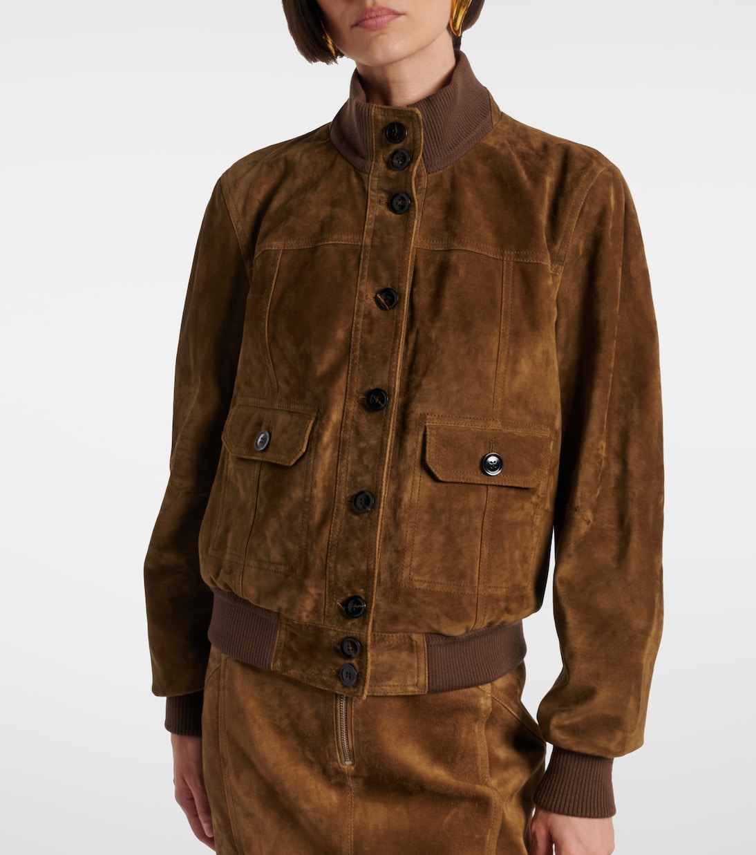 Bomberjacke aus Veloursleder | Tom Ford