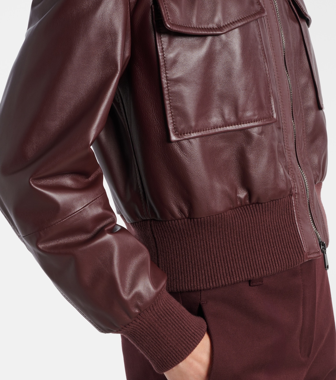 Leather jacket | Brunello Cucinelli