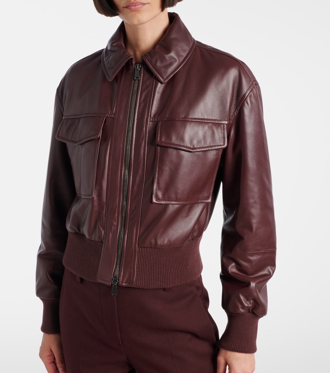 Leather jacket | Brunello Cucinelli