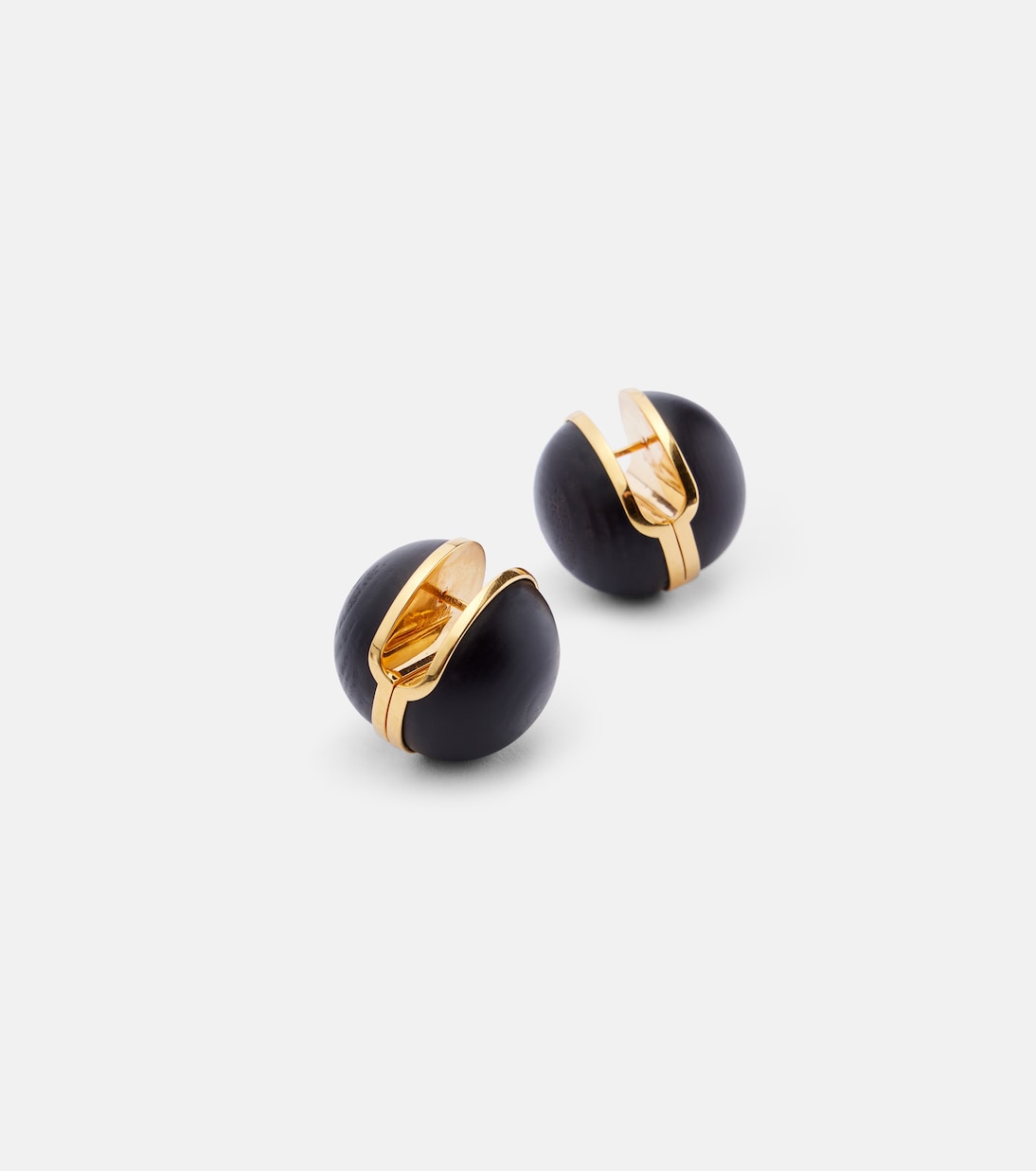 Ohrringe Sphere aus Holz | Alaïa