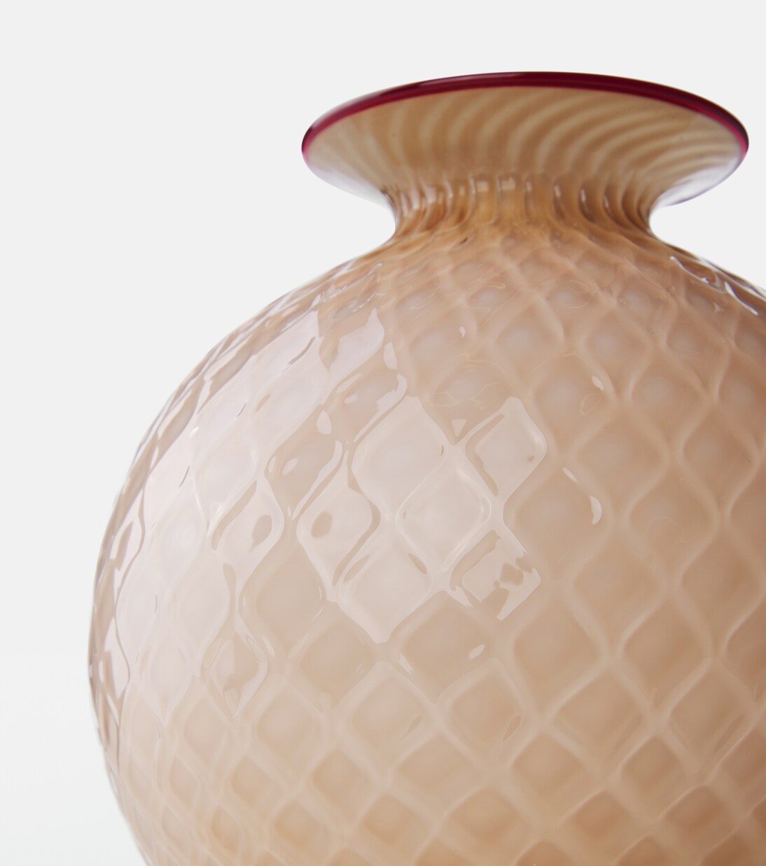 Vaso Monofiori Balloton in vetro di Murano | Venini