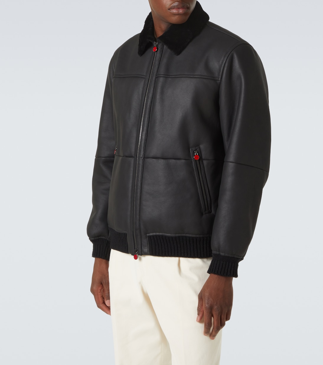 Bomber in shearling | Kiton