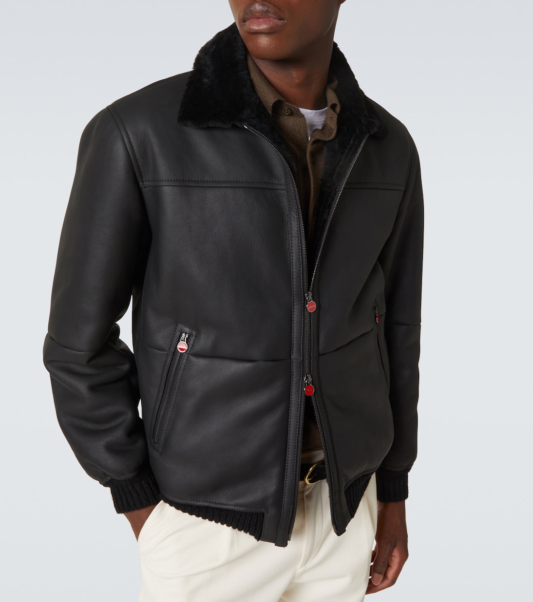 Bomber in shearling | Kiton