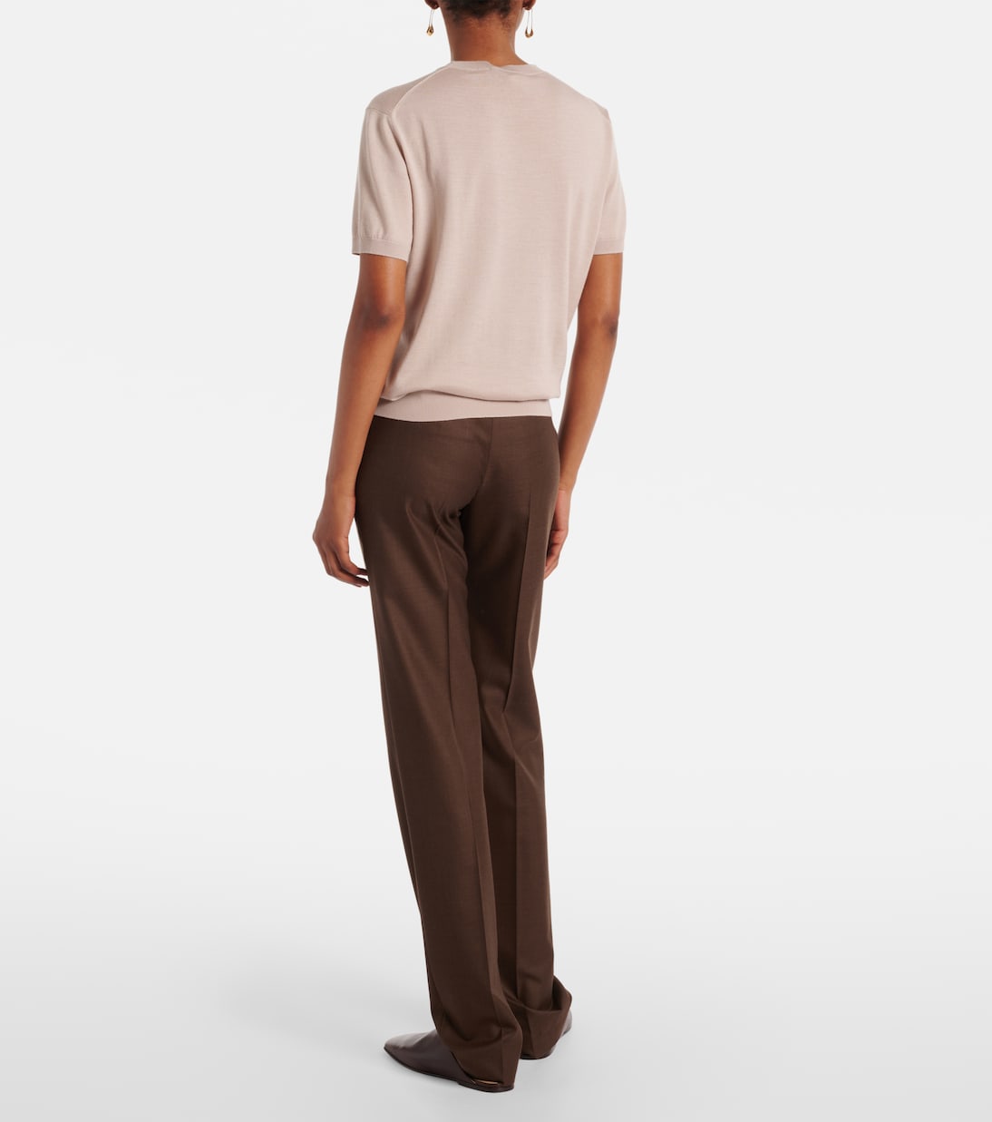 Sottile wool, silk and cashmere sweater | Loro Piana