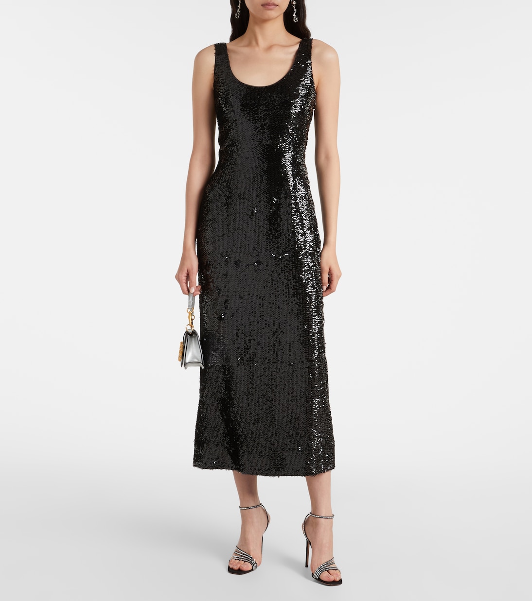 Robe midi Tippini à sequins | Emilia Wickstead