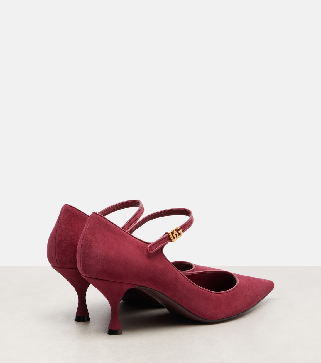 Mary-Jane-Pumps DG aus Veloursleder | Dolce&Gabbana