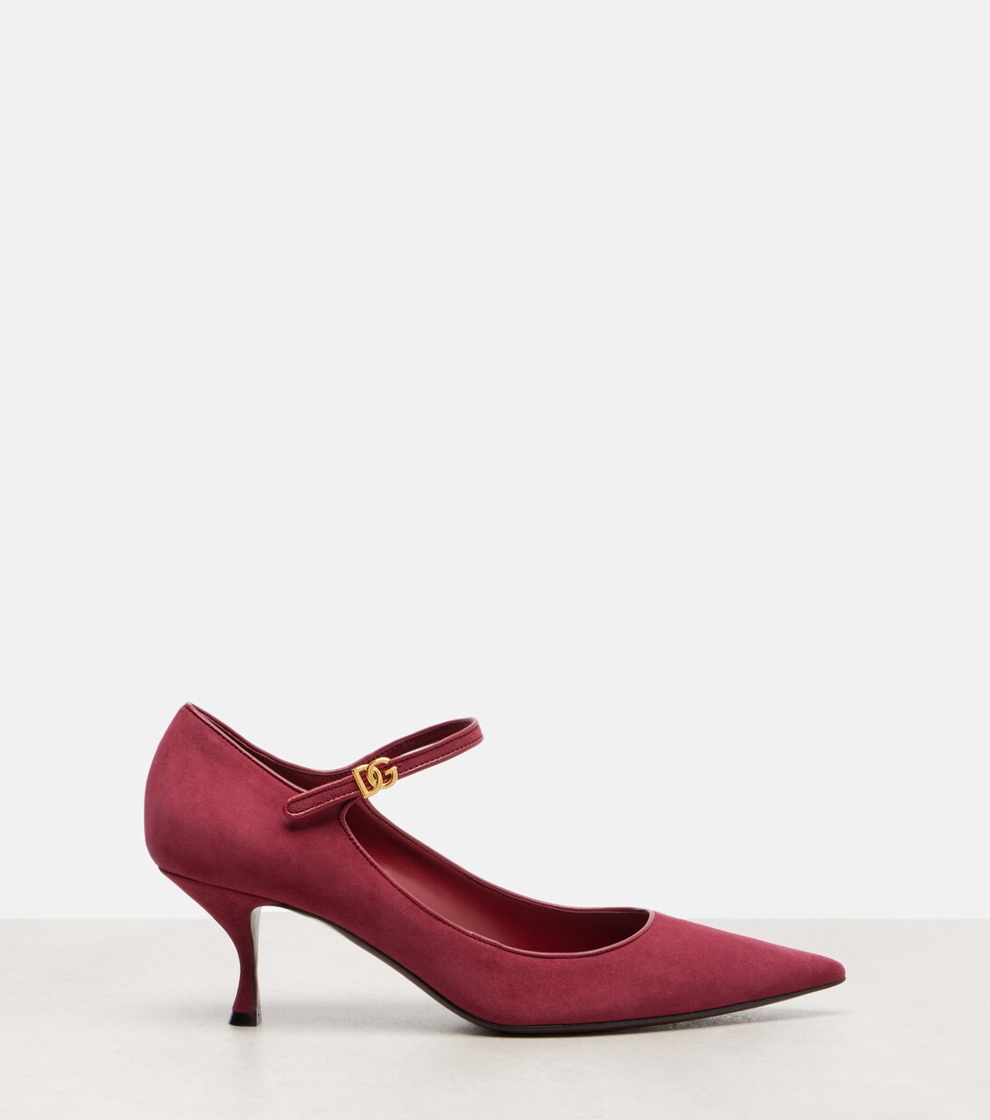 Mary-Jane-Pumps DG aus Veloursleder | Dolce&Gabbana
