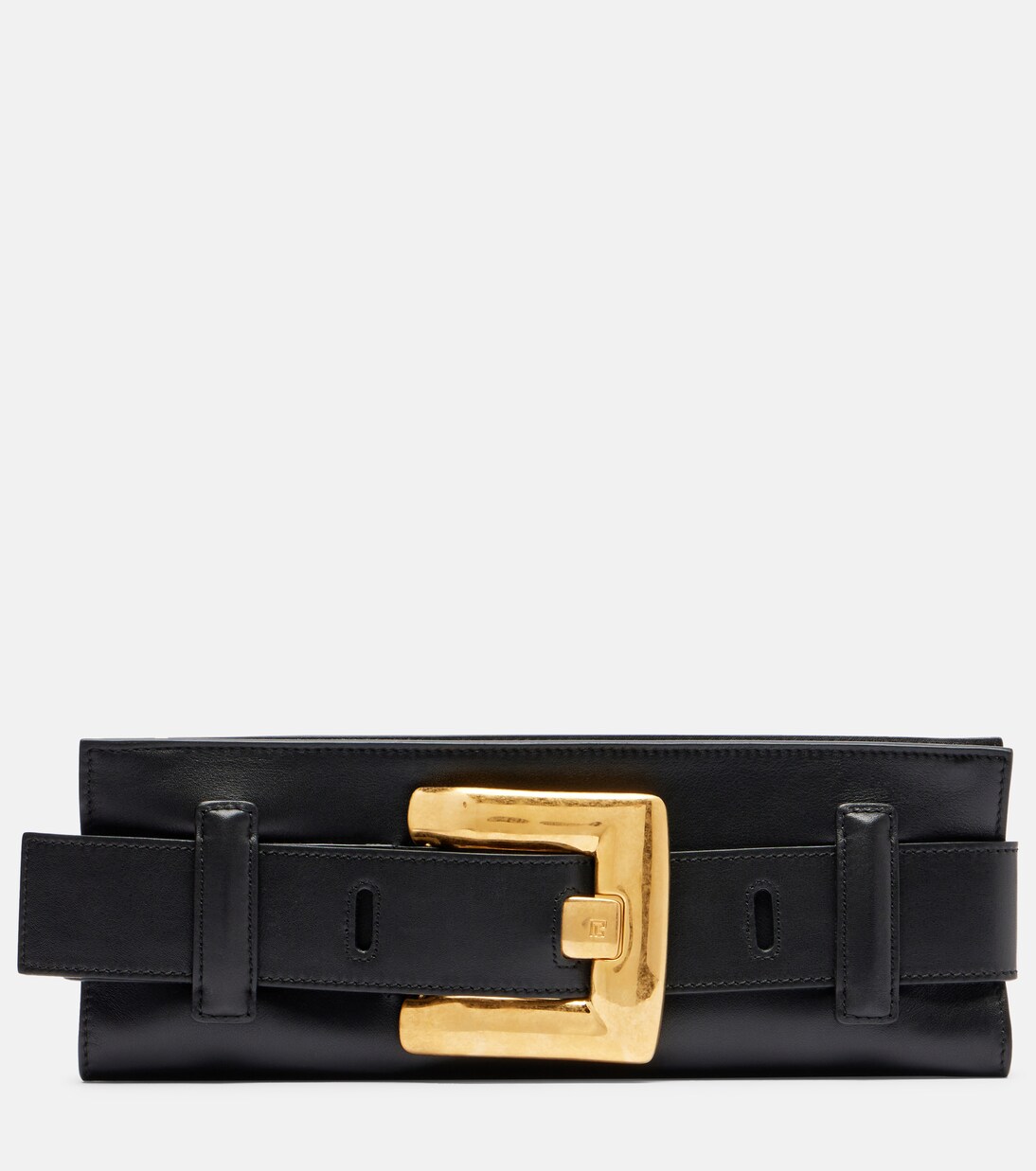 Anthem leather clutch | Balmain