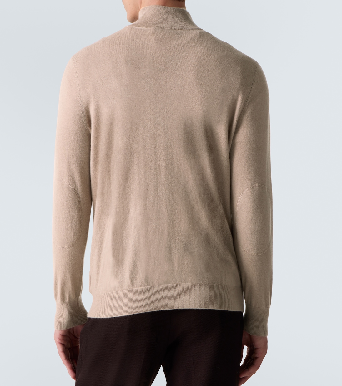 Mr Fenchurch cashmere half-zip sweater | Arch4