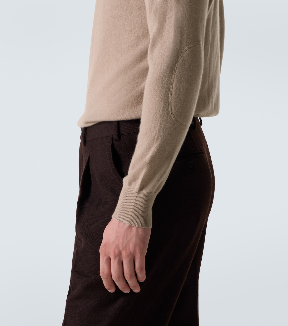 Mr Fenchurch cashmere half-zip sweater | Arch4