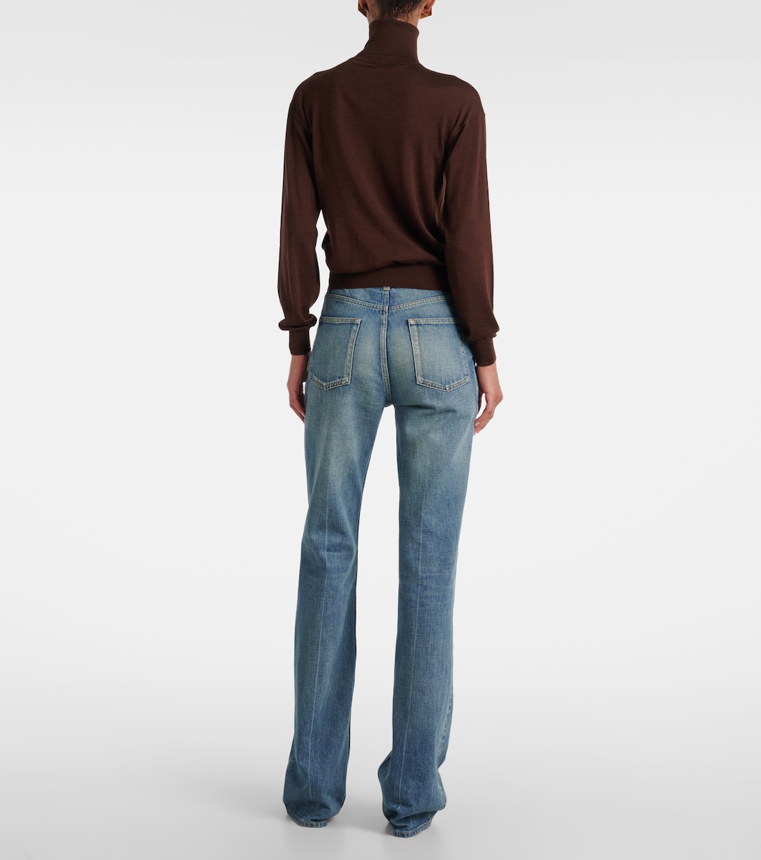 Cashmere, wool, and silk sweater | Saint Laurent
